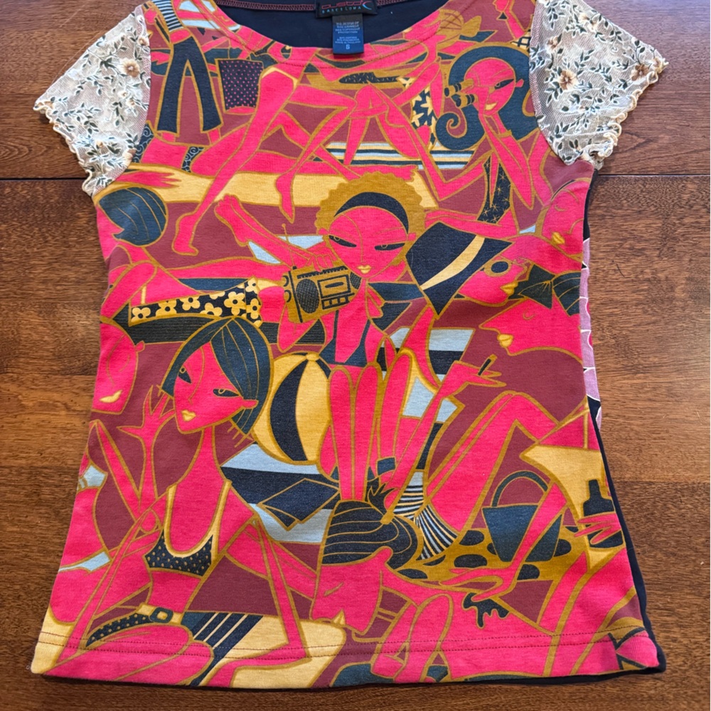 Custo Barcelona - short sleeved top - size small